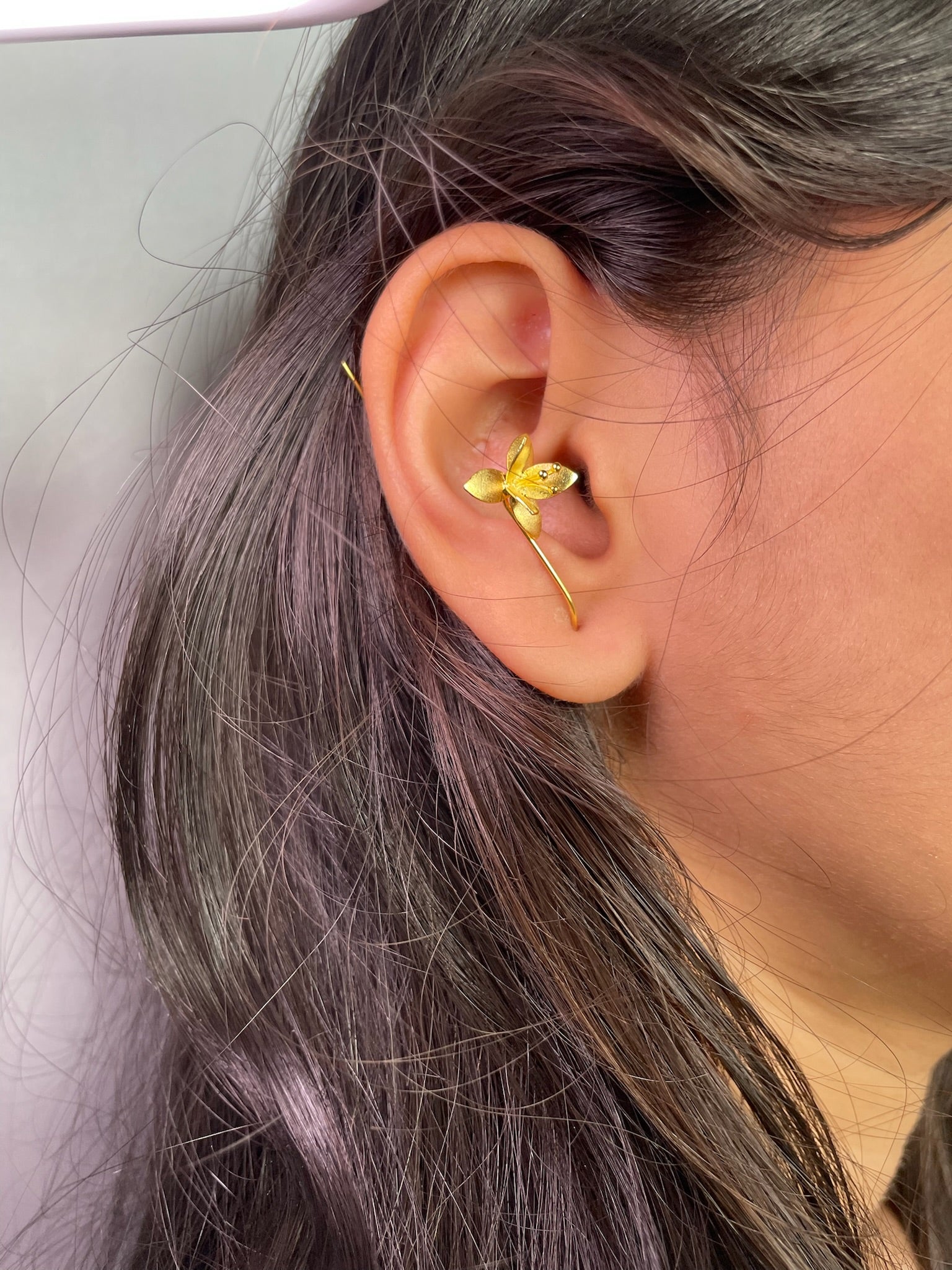 Aisha – Convertible Matte Gold Multi-Way Drops